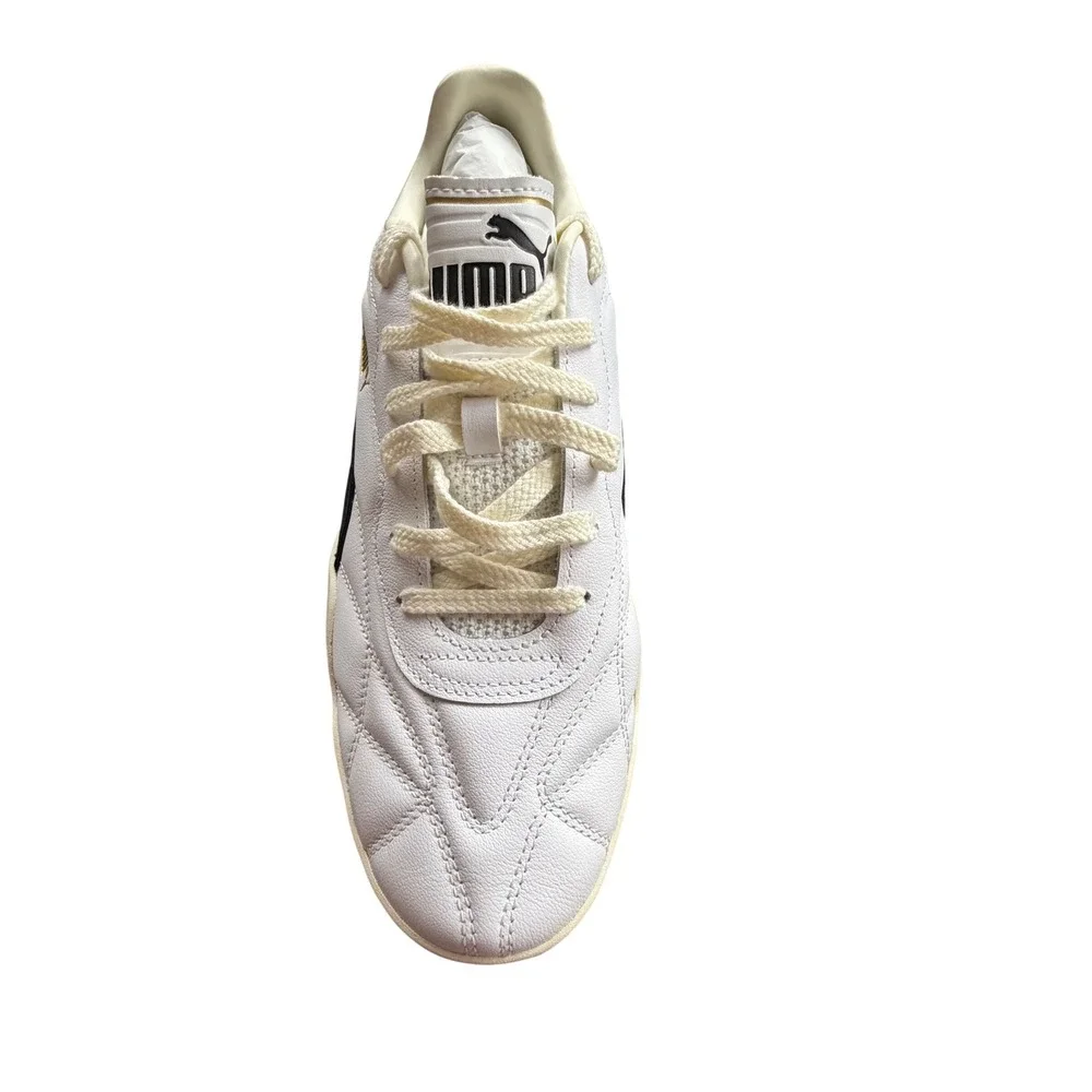 Puma Tifosi Lux White Black‎ Gum Mens Sneakers 402259-02 Size 11